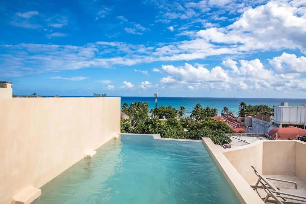 Breathtaking Ph 5Thav Ocean View Private Pool Roof Apartment Playa del Carmen Mexico